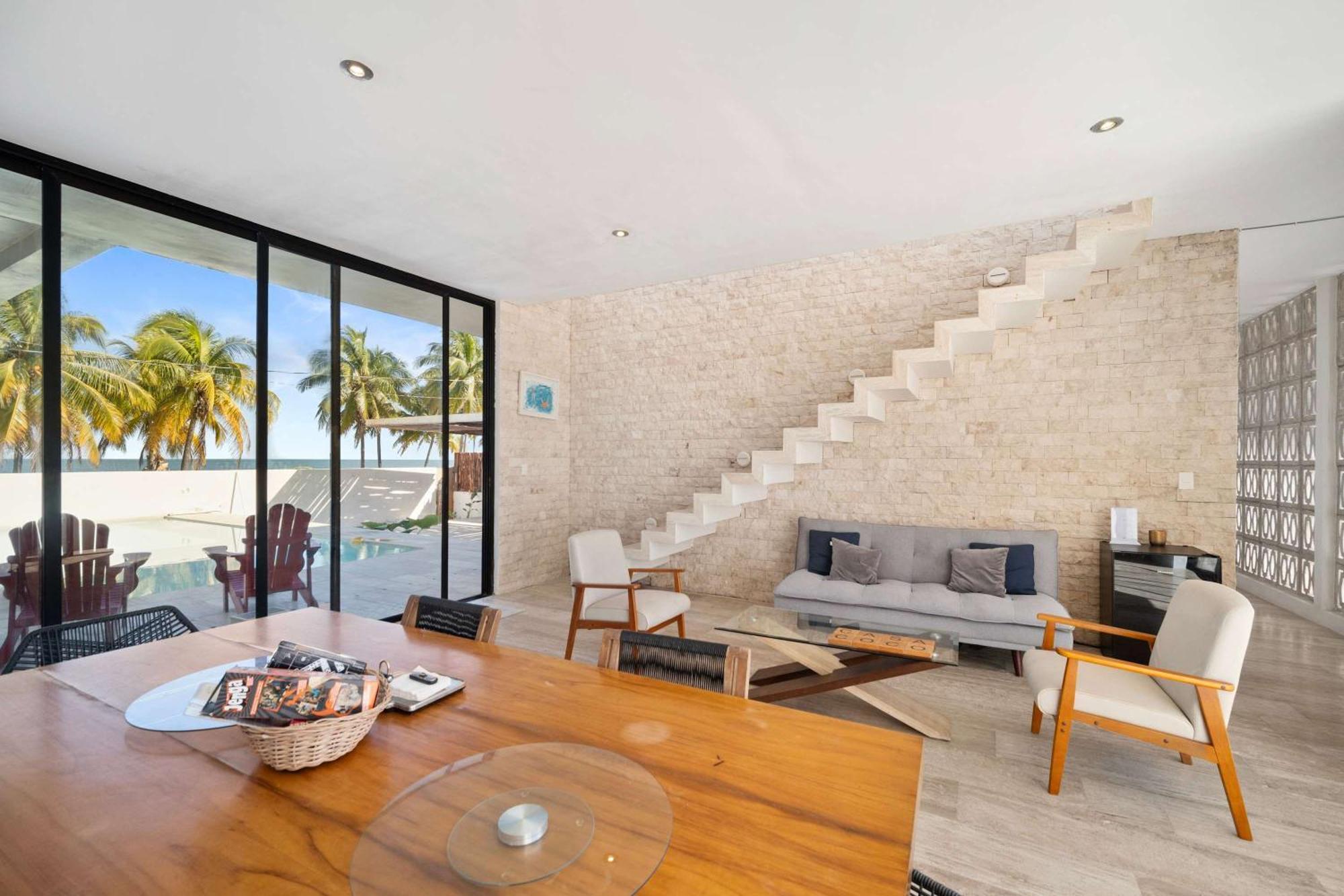 Beachfront Coco Modern Designer House By Peninsula Stays San Crisanto المظهر الخارجي الصورة